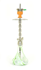 SQUARE SMOKE ADVANCED HOOKAH SYSTEM - STYLE STEEL SS02 - Hookah Junkie