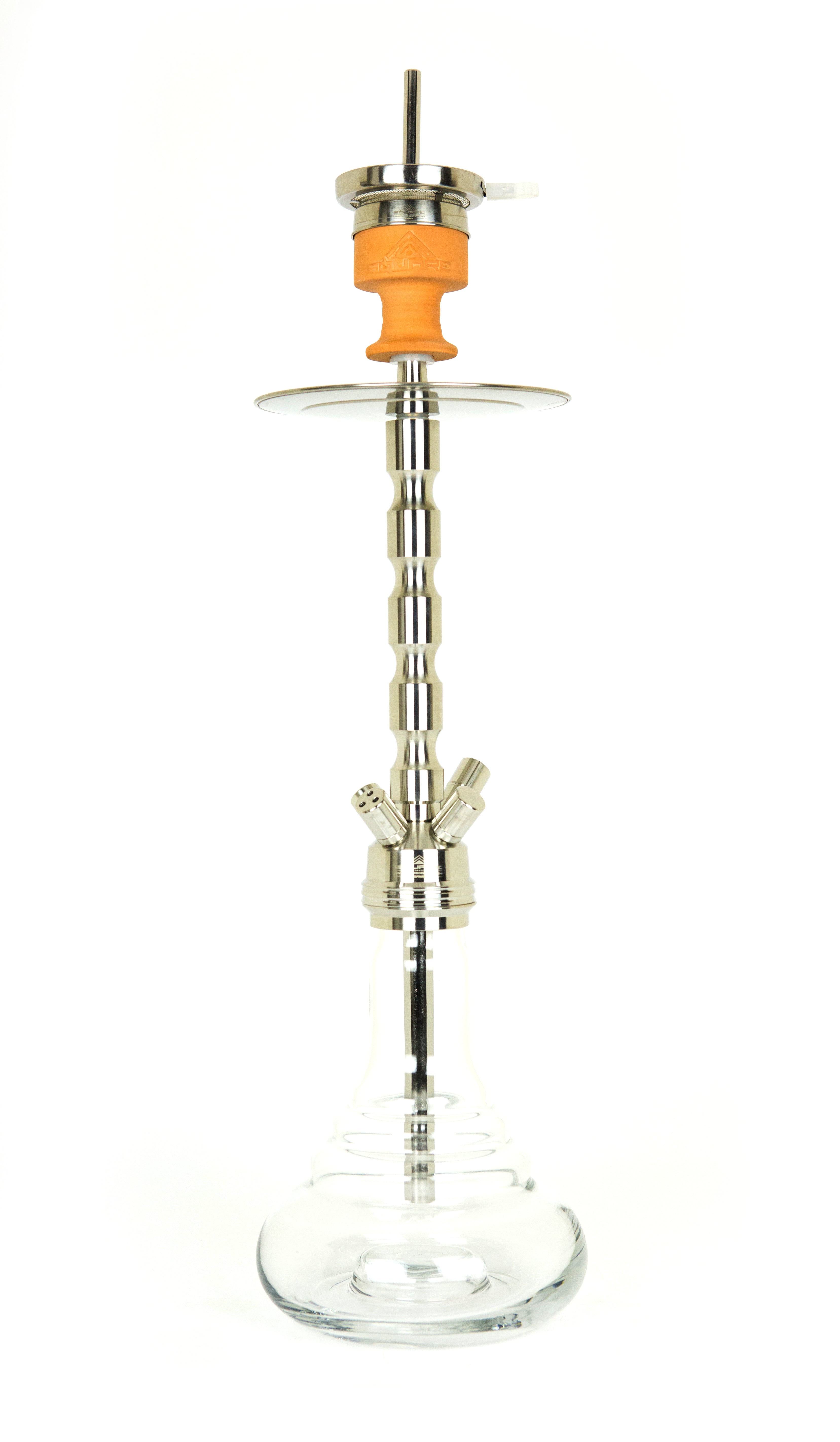 SQUARE SMOKE ADVANCED HOOKAH SYSTEM - STYLE STEEL SS02 - Hookah Junkie