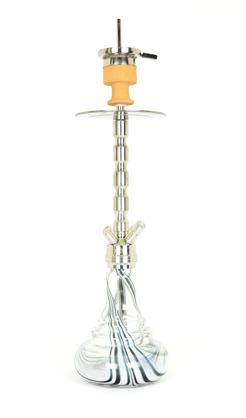 SQUARE SMOKE ADVANCED HOOKAH SYSTEM - STYLE STEEL SS02 - Hookah Junkie