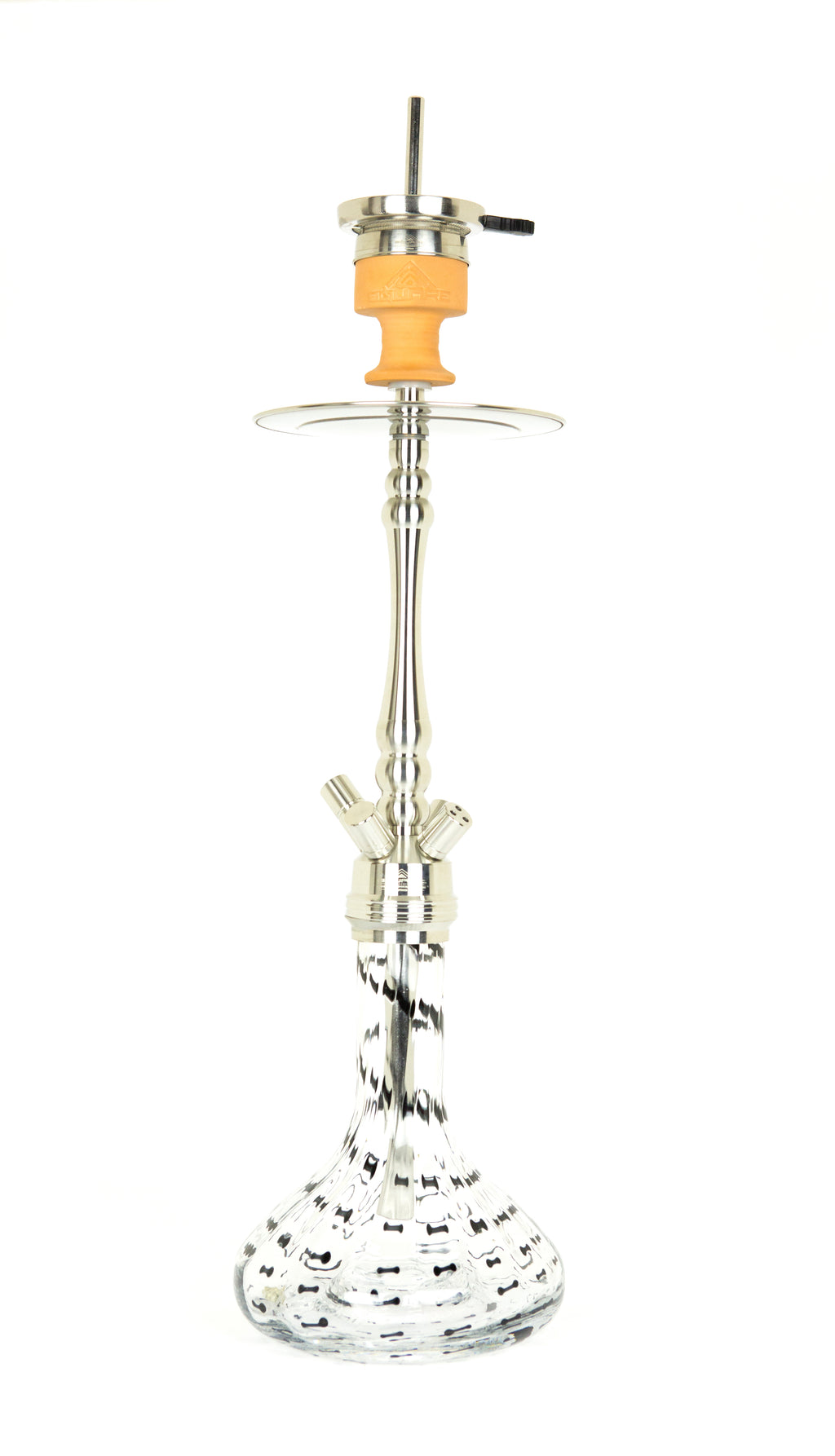 SQUARE SMOKE ADVANCED HOOKAH SYSTEM - STYLE STEEL SS03 - Hookah Junkie
