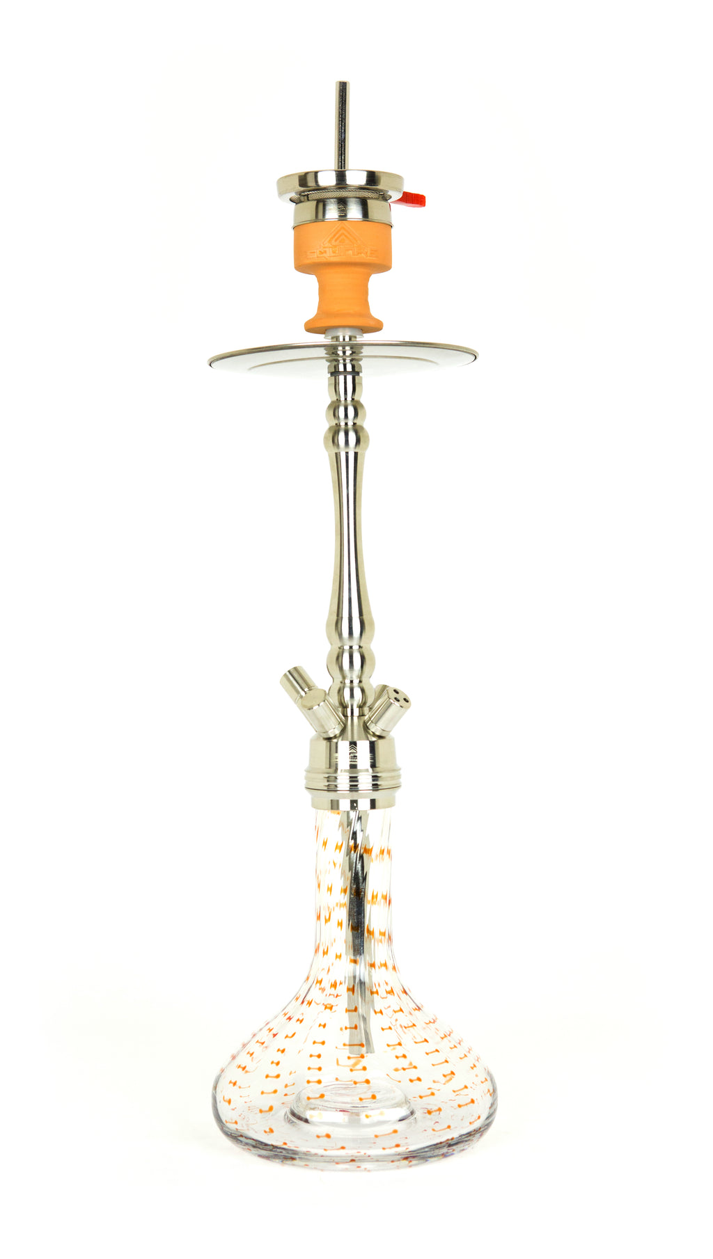 SQUARE SMOKE ADVANCED HOOKAH SYSTEM - STYLE STEEL SS03 - Hookah Junkie