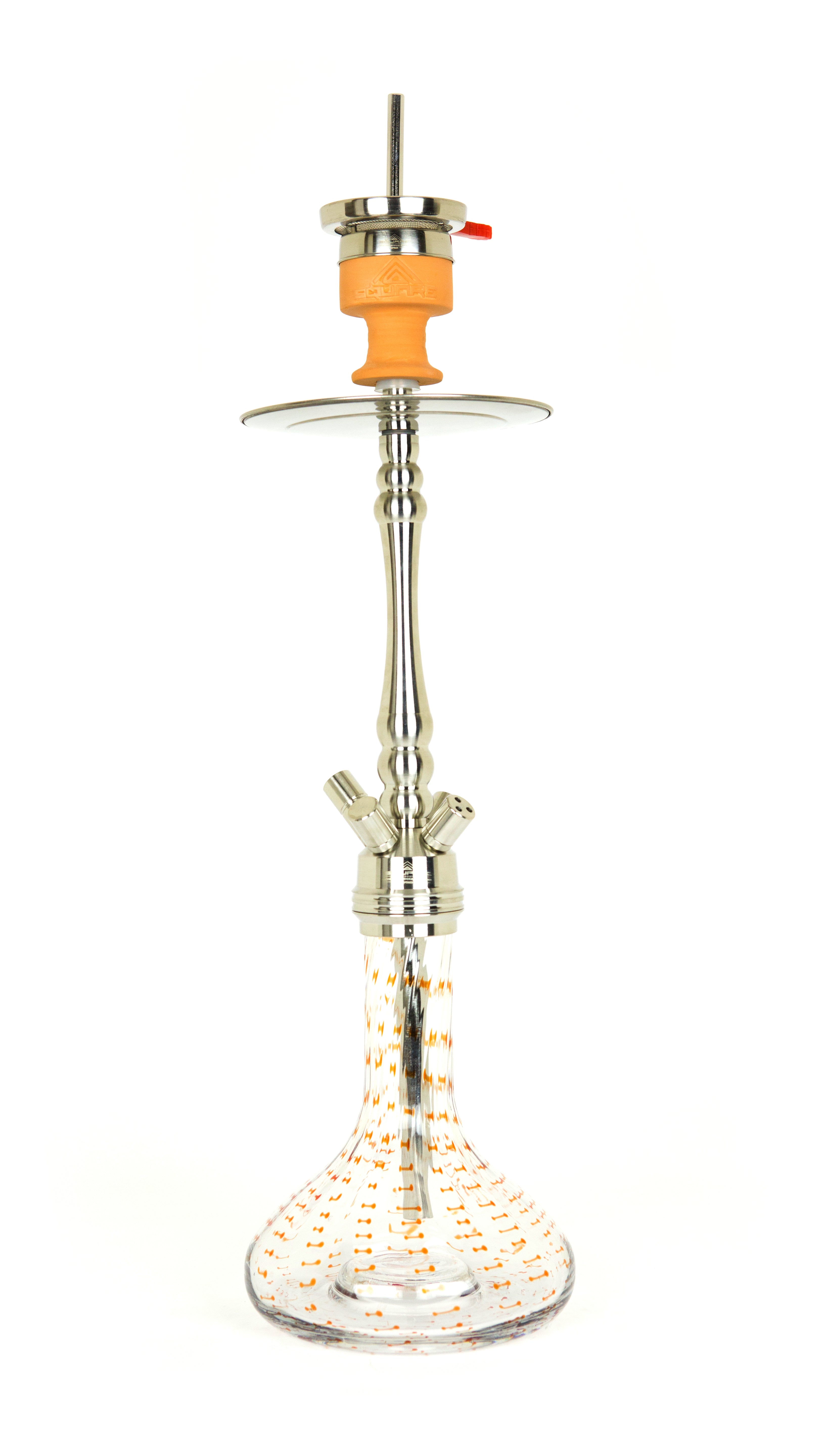 SQUARE SMOKE ADVANCED HOOKAH SYSTEM - STYLE STEEL SS03 - Hookah Junkie