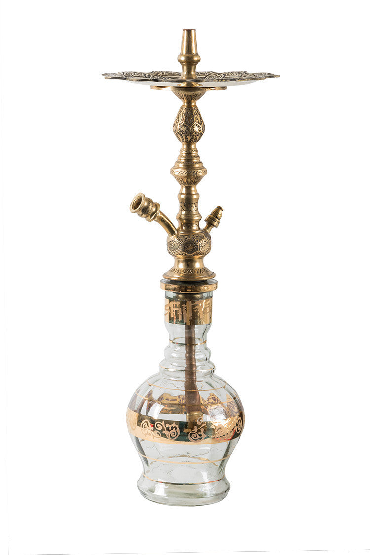 SHIKA GENIE LUXURY BRASS - Hookah Junkie