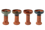 RED CLAY HARMONY BOWL - Hookah Junkie
