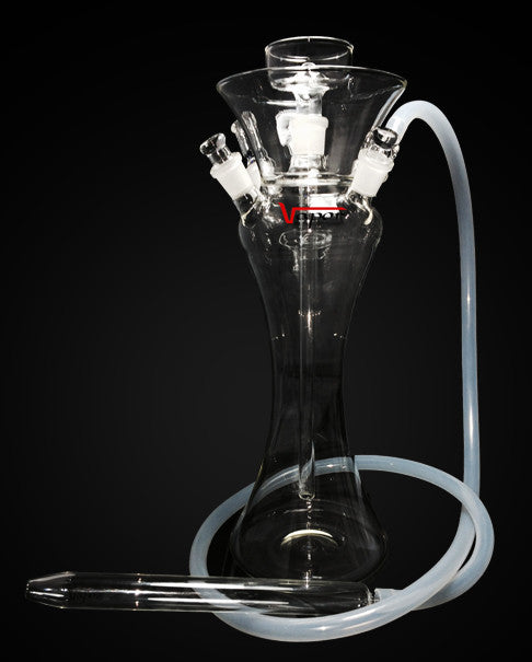 The Lotus Glass Hookah - Hookah Junkie
