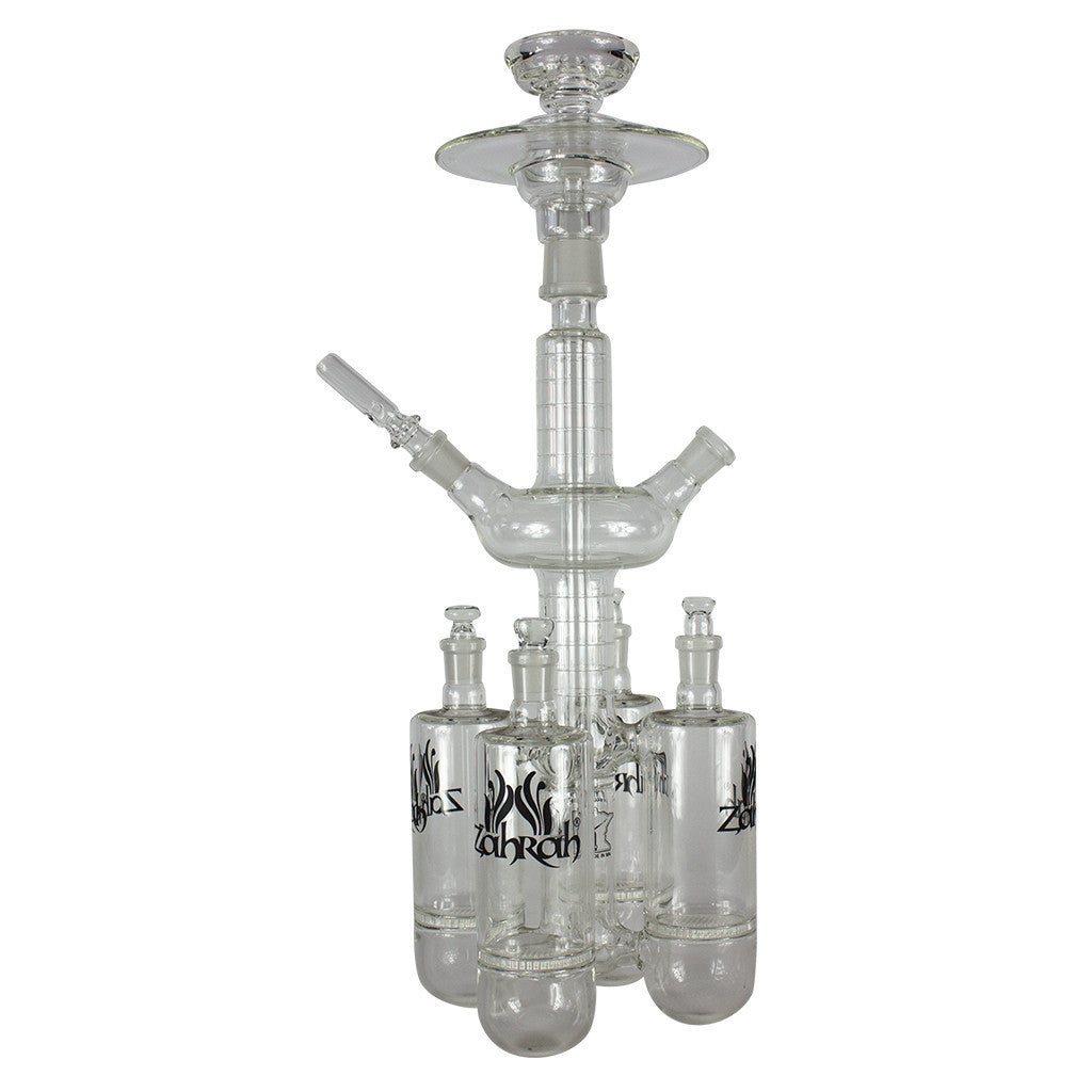 Zahrah All Glass Hookah (Z2) - Hookah Junkie
