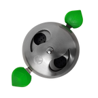 AOT Provost II heat management device for hookah bowls, stainless steel HMD with airflow control
