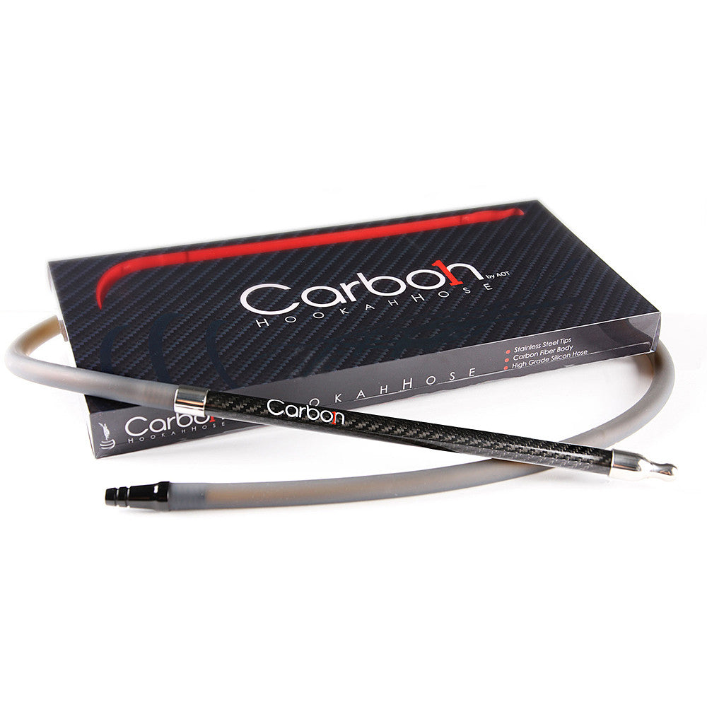 AOT Carbon1 Hookah Hose - Hookah Junkie