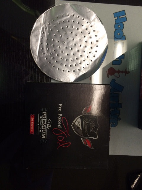 Black Diamond Thick Pre Punched Hookah Foil - Hookah Junkie