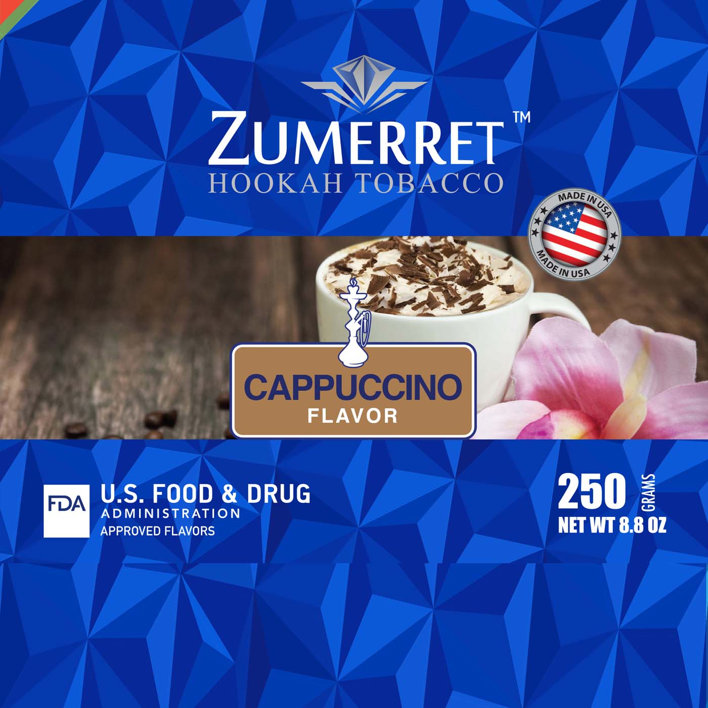 Zumerret Blue Edition 250 gram - Hookah Junkie