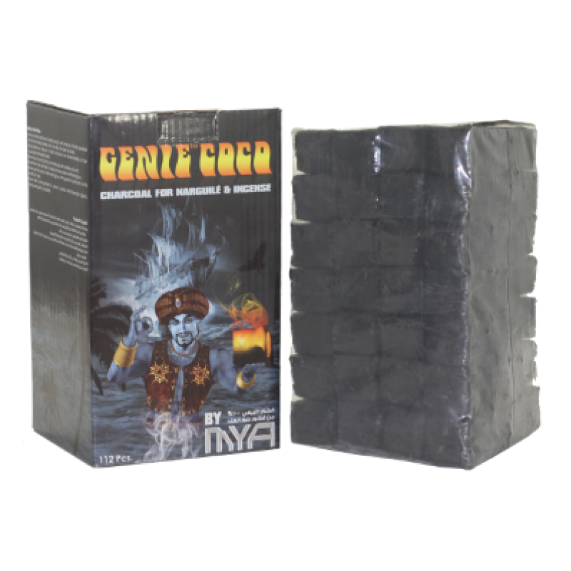 MYA Coco Genie Charcoal -72 pieces - Hookah Junkie