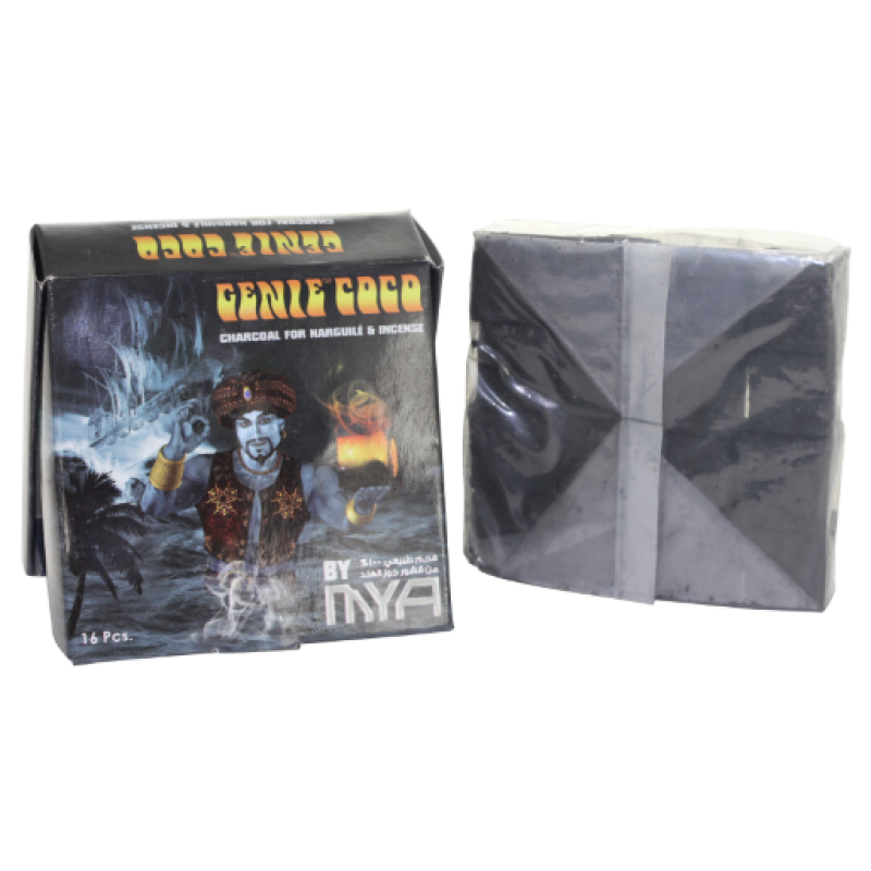 MYA Coco Genie Charcoal - Small Box - Hookah Junkie
