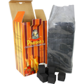 Pharaohs Coconut Charcoal - 1 Kilo Box Square Cut Cut - Hookah Junkie