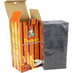 Pharaohs Coconut Charcoal - 1 Kilo Box Square Cut Cut - Hookah Junkie
