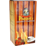 Pharaohs Coconut Charcoal - 1 Kilo Box Square Cut Cut - Hookah Junkie