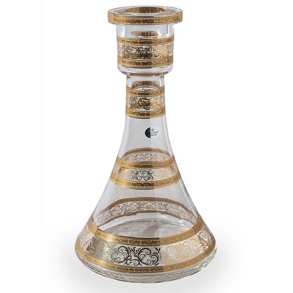 CZECH MATE TRUMPET HOOKAH BASE ALLEGRO GOLDEN LIGHT - Hookah Junkie