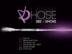 Hookah Glass Handle D-Hose - Hookah Junkie
