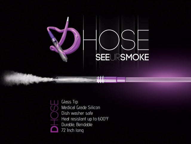 Hookah Glass Handle D-Hose - Hookah Junkie