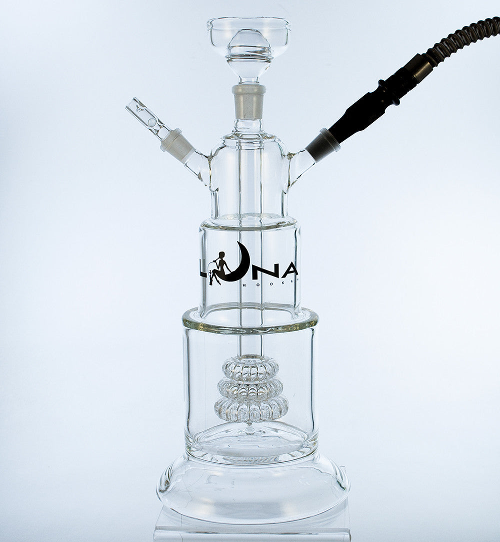 Luna Tower Glass Hookah - Hookah Junkie