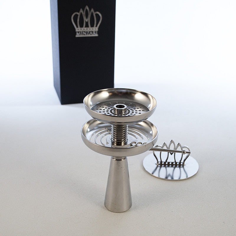 Minzari Hookah Crown Heat Management - Hookah Junkie