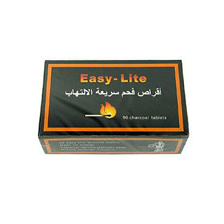 Easy-Lite Hookah Coals 96pcs - Hookah Junkie