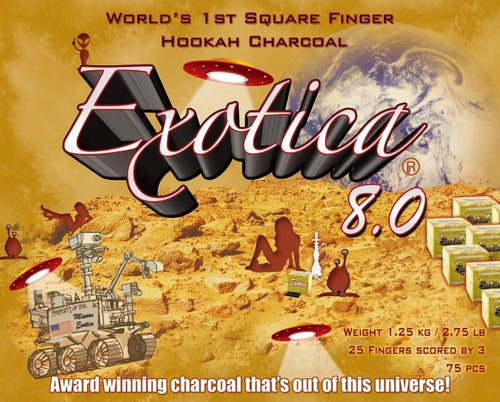 Exotica Hookah Finger Coal 8.0 – view 2