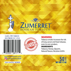 Zumerret Gold Edition 250 gram - Hookah Junkie