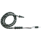 MYA Saray Medium Rubber/Aluminum Handle Hose - Hookah Junkie