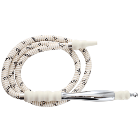 MYA Saray Medium Rubber/Aluminum Handle Hose - Hookah Junkie