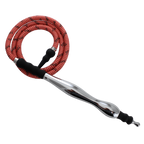 MYA Saray Large Rubber/Aluminum Handle Hose - Hookah Junkie