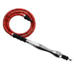 MYA Saray Large Rubber/Aluminum Handle Hose - Hookah Junkie