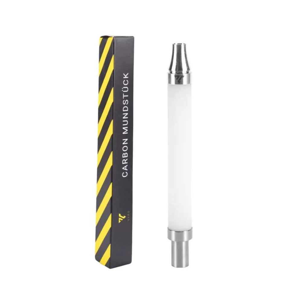 AEON VYRO 17CM CARBON MOUTHPIECE HOSE HANDLE - Hookah Junkie