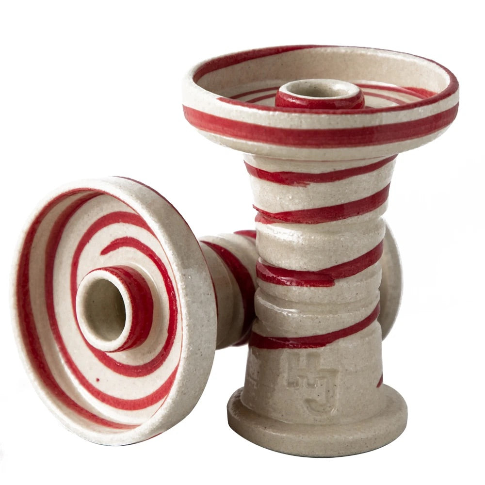The VHS Vanilla Harmony Swirl Hookah Bowl - Hookah Junkie