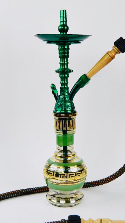 Khalil Mamoon Mini Beast Green hookah