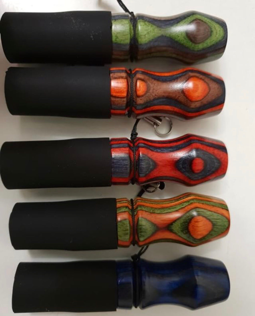 HookahJunkie Custom Dymond Wood mouth tip lanyard - Hookah Junkie