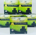 Golden Desert COCONUT CHARCOAL LARGE CUBES - Hookah Junkie