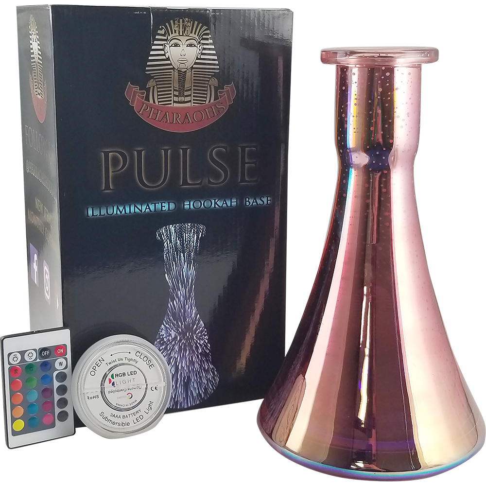 Pharaoh's Pulse Ember  Illuminated Hookah Base - Hookah Junkie