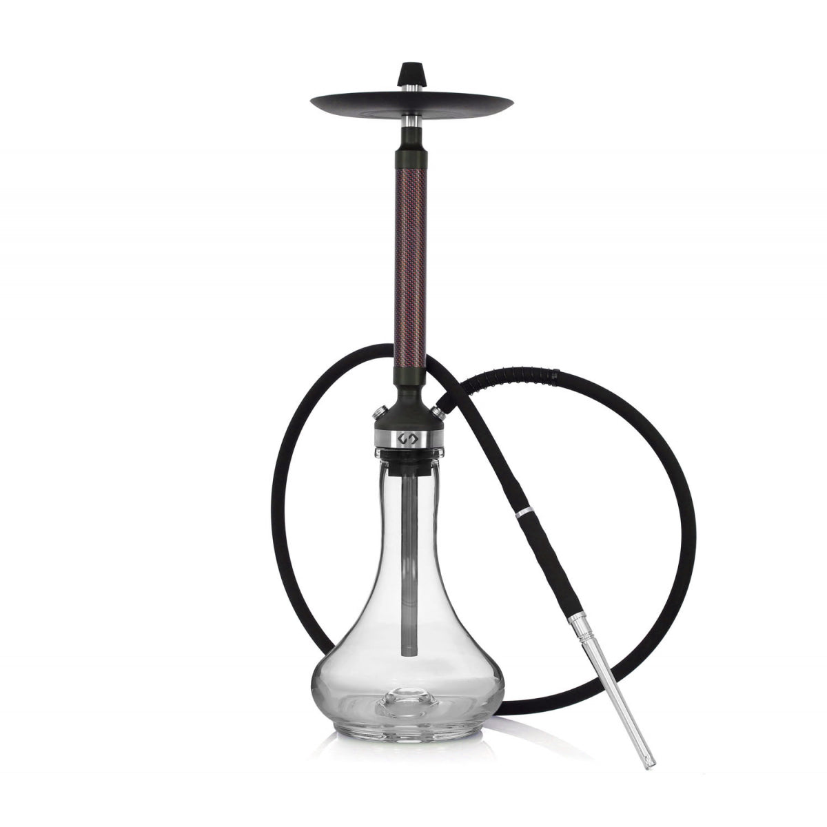 Conceptic Hookah Carbon red (no base - Hookah Junkie
