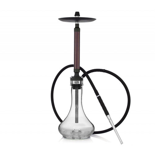 Conceptic Hookah Carbon red (no base - Hookah Junkie