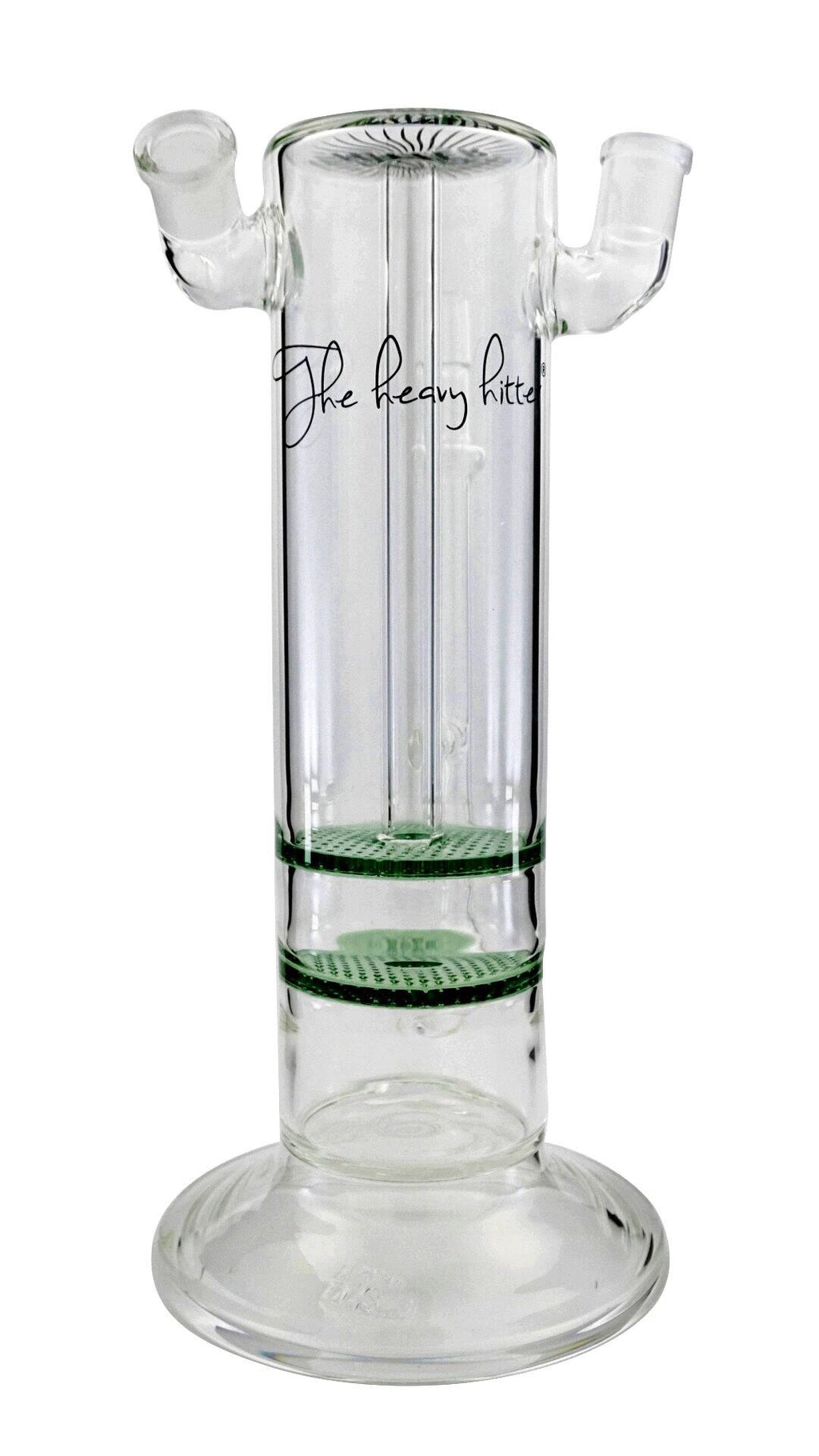 Heavy Hitter Double Dragon Glass Hookah - Hookah Junkie