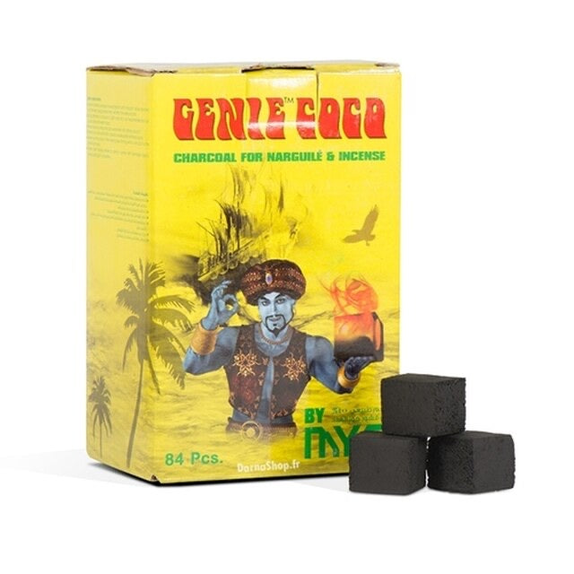MYA Coco Genie Charcoal -84 pieces - Hookah Junkie