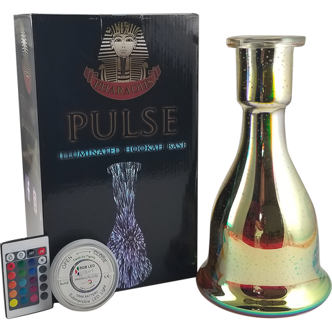 Pharaoh's Pulse Spark   Illuminated Hookah Base - Hookah Junkie