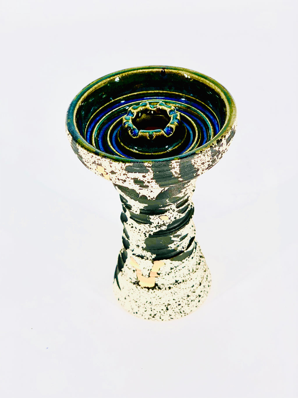 Stone Hookah Bowl Gold Edition Collectors - Hookah Junkie