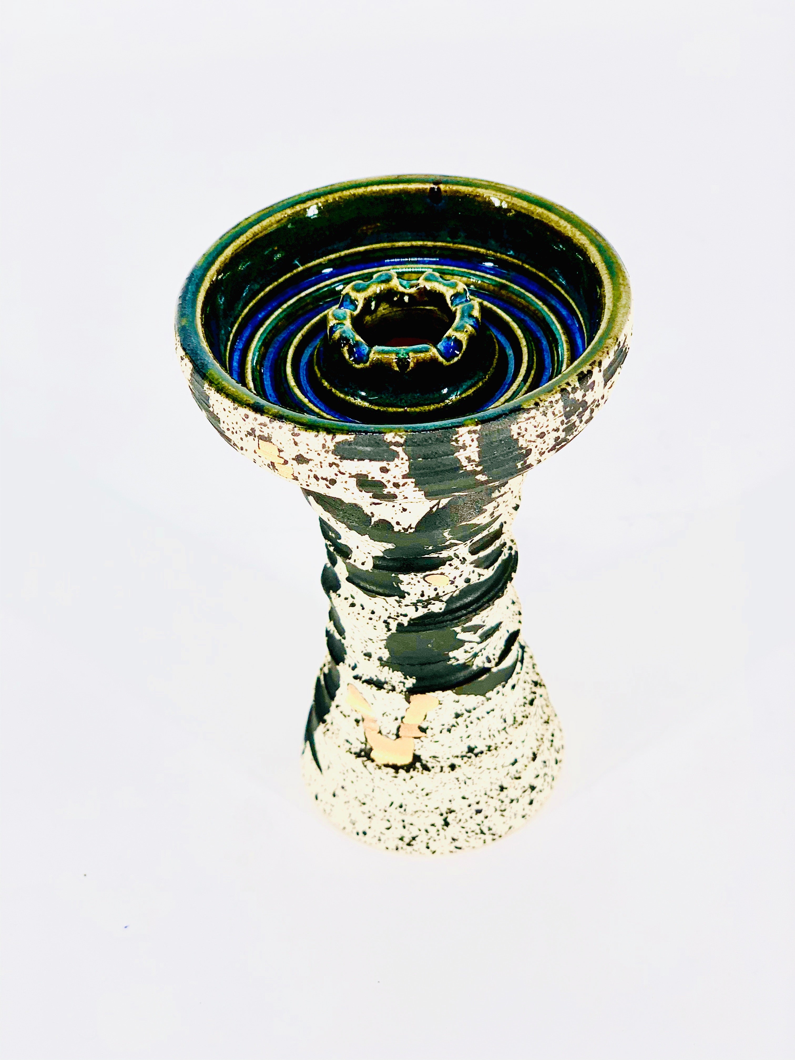 Stone Hookah Bowl Gold Edition Collectors - Hookah Junkie