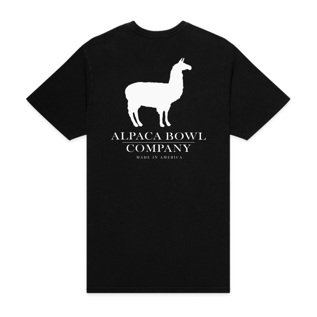 Alpaca Bowl Company T-Shirt Black - Hookah Junkie