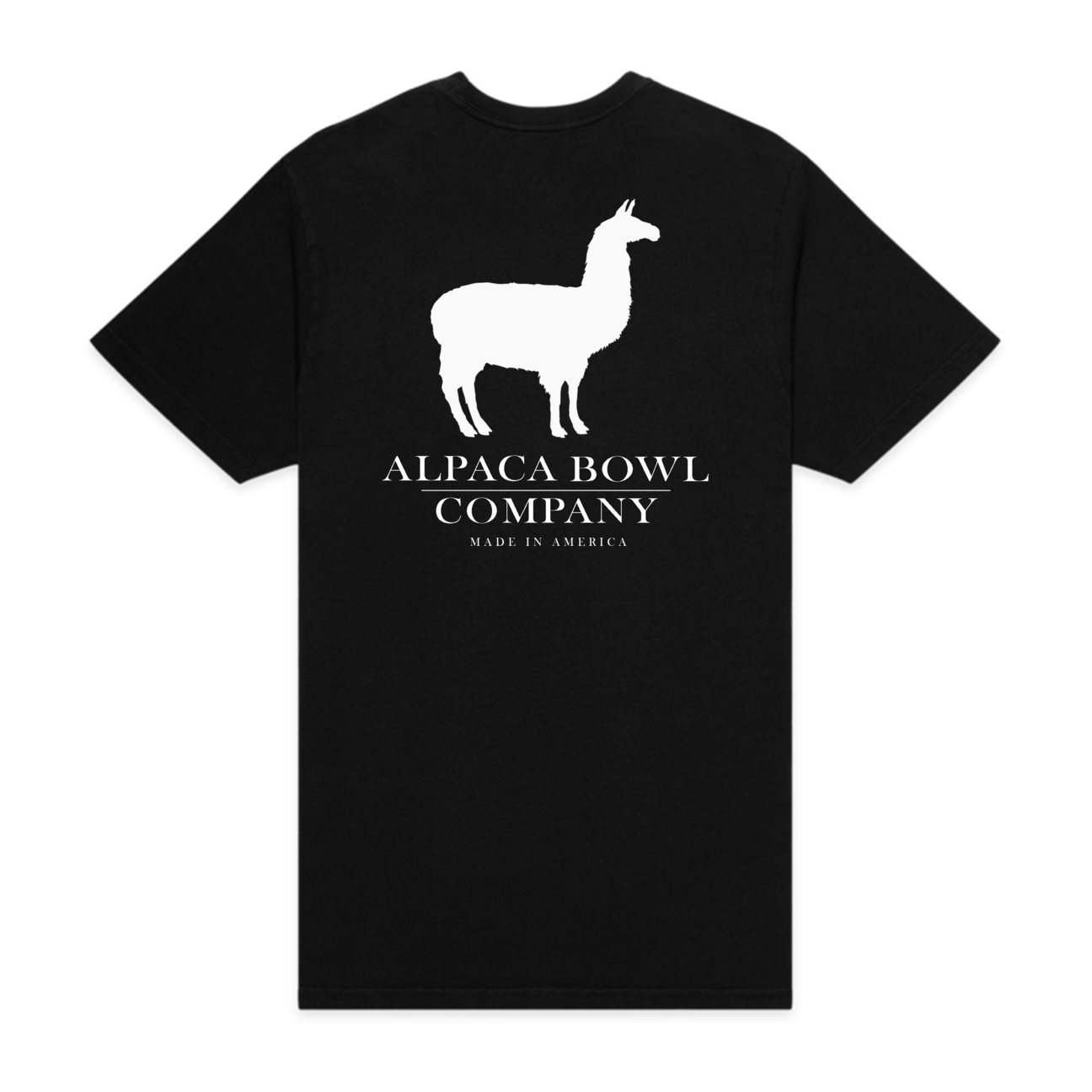Alpaca Bowl Company T-Shirt Black - Hookah Junkie