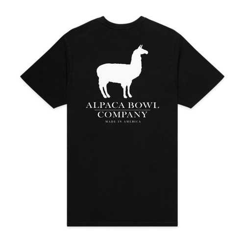 Alpaca Bowl Company T-Shirt Black - Hookah Junkie