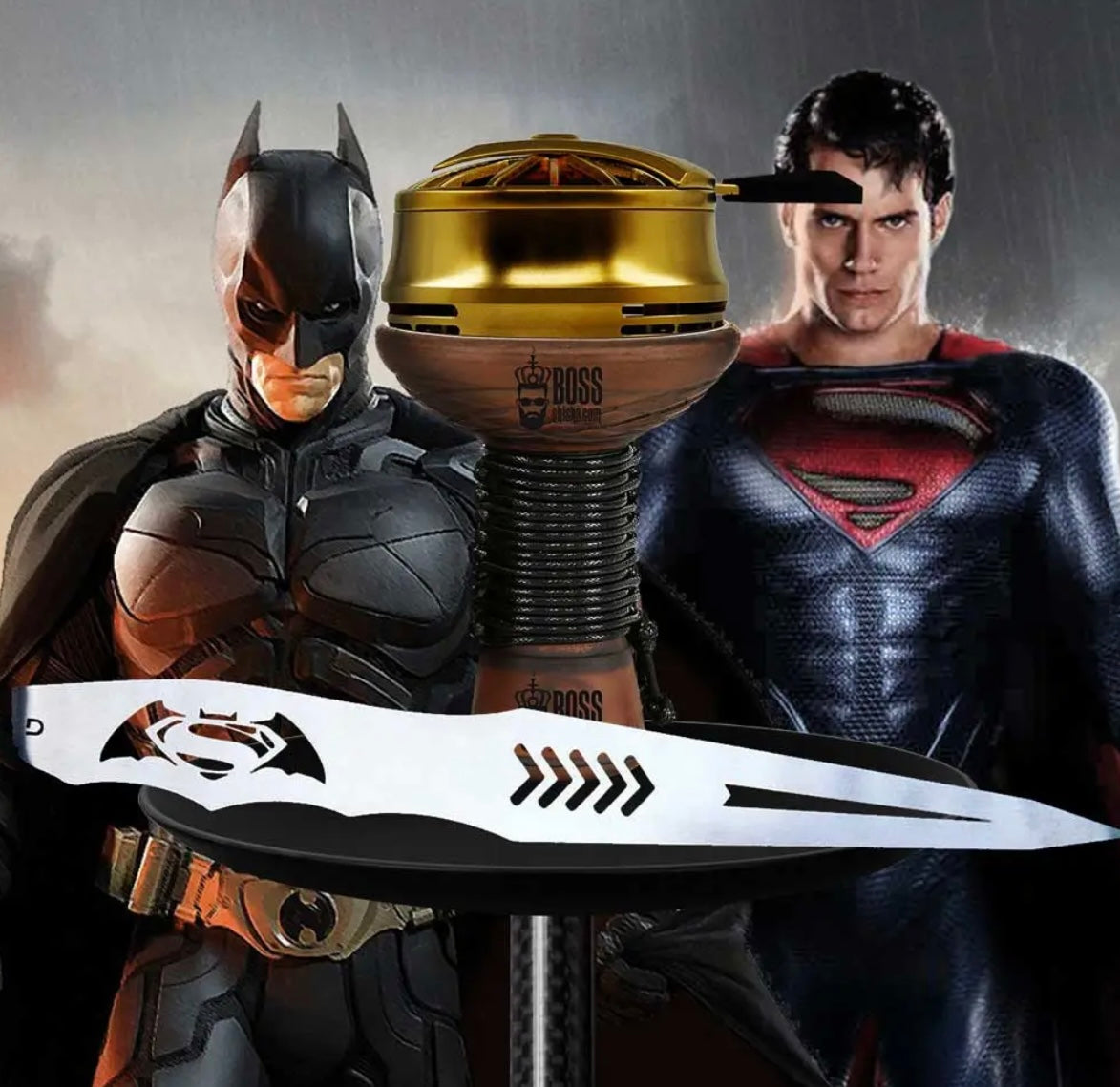 Super Bat Man Hookah Tongs by Nomad - Hookah Junkie