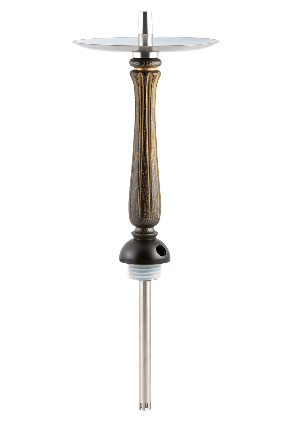Werkbund Hookah - Lumos Black Gold Stem and Hose - Hookah Junkie