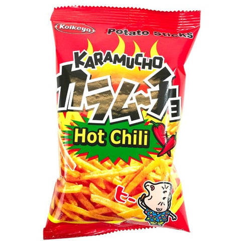Koikeya Karamucho Hot Chili Flavor Potato Sticks - Hookah Junkie